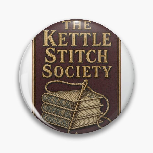Item preview, The Kettle Stitch Society Bookbinder's Badge designed and sold by BoosterShop.