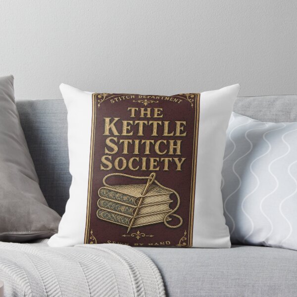 Item preview, The Kettle Stitch Society Bookbinder's Badge designed and sold by BoosterShop.