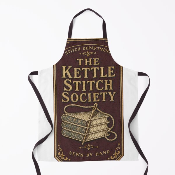 Item preview, The Kettle Stitch Society Bookbinder's Badge designed and sold by BoosterShop.