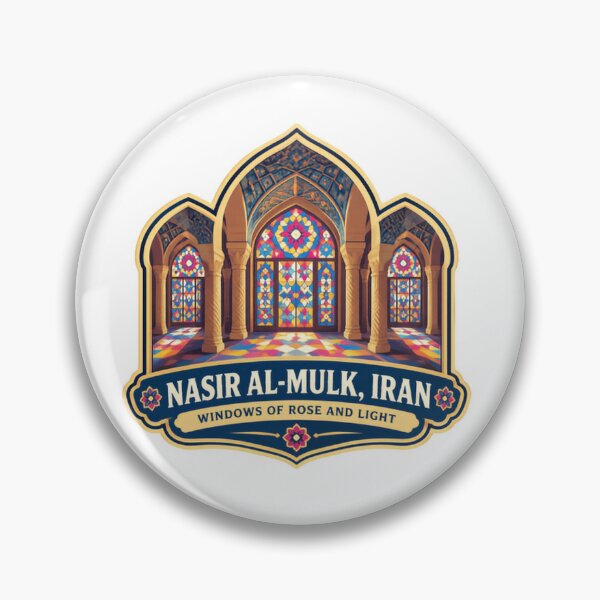Item preview, Nasir Al-Mulk, Iran Windows Of Rose And Light Persian Architecture Travel Souvenir designed and sold by Simsimah26Parks.