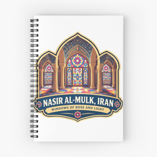 Item preview, Nasir Al-Mulk, Iran Windows Of Rose And Light Persian Architecture Travel Souvenir designed and sold by Simsimah26Parks.