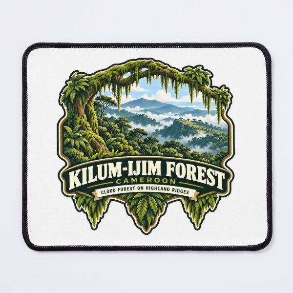 Item preview, Kilum-Ijim Forest Cameroon Cloud Forest On Highland Ridges Nature Travel Geography designed and sold by Star3NowForMe.
