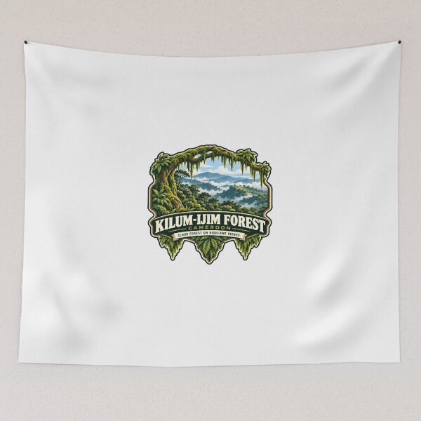 Item preview, Kilum-Ijim Forest Cameroon Cloud Forest On Highland Ridges Nature Travel Geography designed and sold by Star3NowForMe.