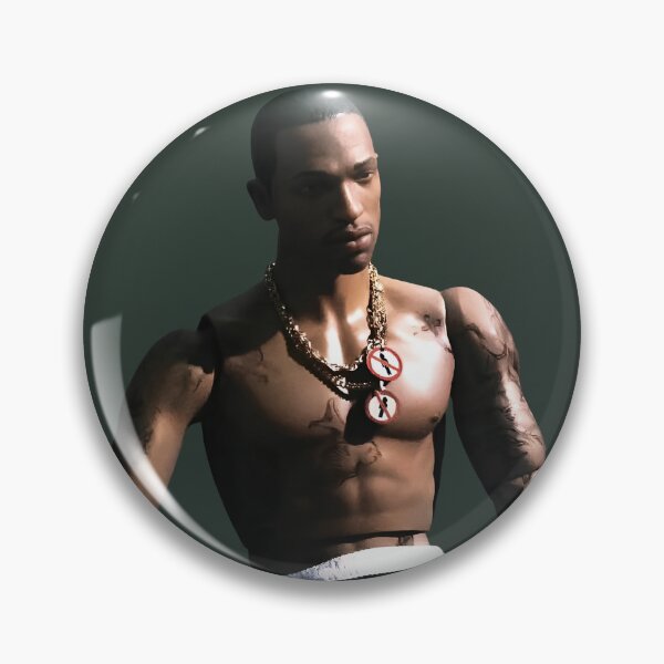 Item preview, Muscular Gang Member from Los Santos designed and sold by NF Designs Studio DTF.