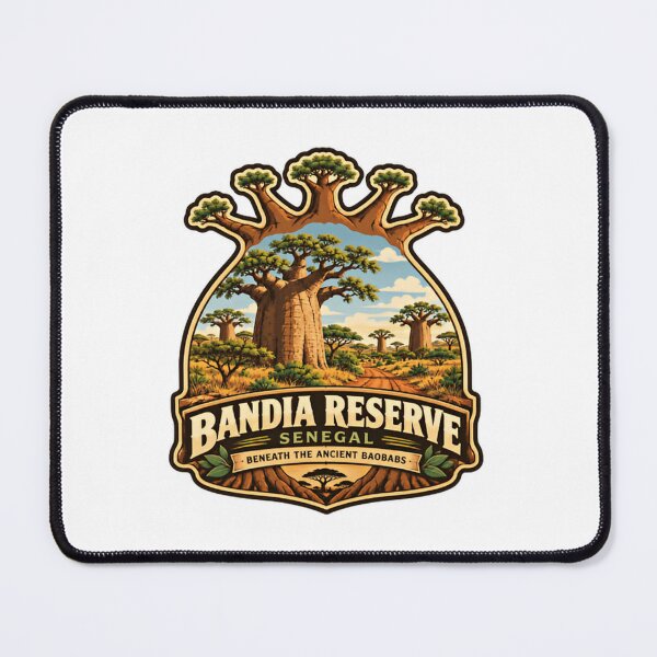 Item preview, Bandia Reserve Senegal Beneath The Ancient Baobabs Africa Travel Souvenir designed and sold by Simsimah26Parks.