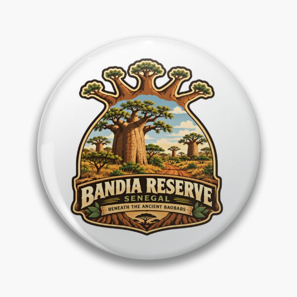 Item preview, Bandia Reserve Senegal Beneath The Ancient Baobabs Africa Travel Souvenir designed and sold by Simsimah26Parks.