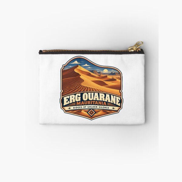 Item preview, Erg Ouarane Mauritania Ridges Of Golden Silence African Desert Travel Explorer designed and sold by Star3NowForMe.