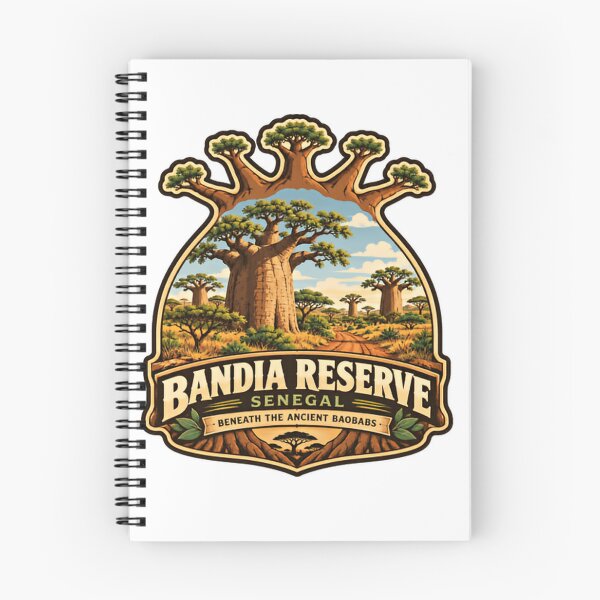 Item preview, Bandia Reserve Senegal Beneath The Ancient Baobabs Africa Travel Souvenir designed and sold by Simsimah26Parks.