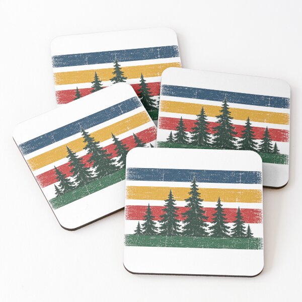 Item preview, Vintage Forest Camp Stripe designed and sold by CampAndCoast.