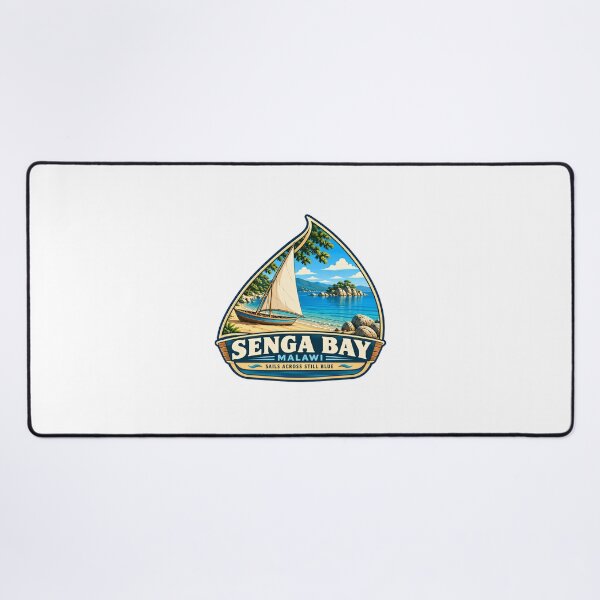 Item preview, Senga Bay Malawi Sails Across Still Blue Lake Travel Souvenir Vacationer designed and sold by Star3NowForMe.