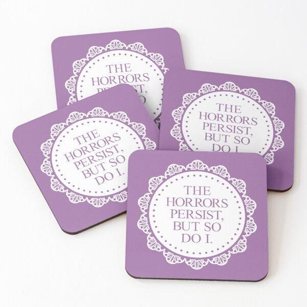 Item preview, The Horrors Persist, But So Do I. designed and sold by JenDGraphicDesign.