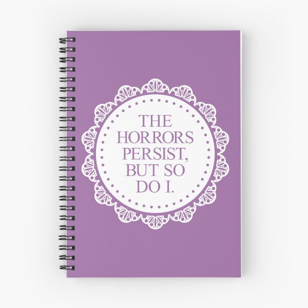 Item preview, The Horrors Persist, But So Do I. designed and sold by JenDGraphicDesign.