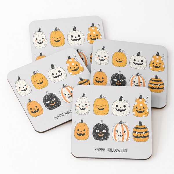 Item preview, Cute Jack-o Lanterns Happy Halloween Gifts, Pumpkin Sticker designed and sold by colorleafz.