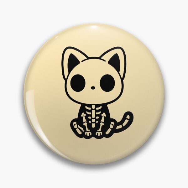Item preview, Cute Skeleton Kitty designed and sold by Lucy2027.