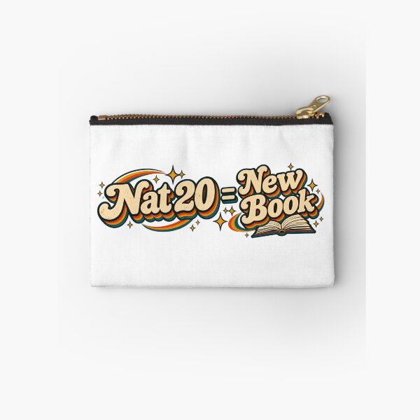 Item preview, Nat 20 = New Book designed and sold by SarahZenith.