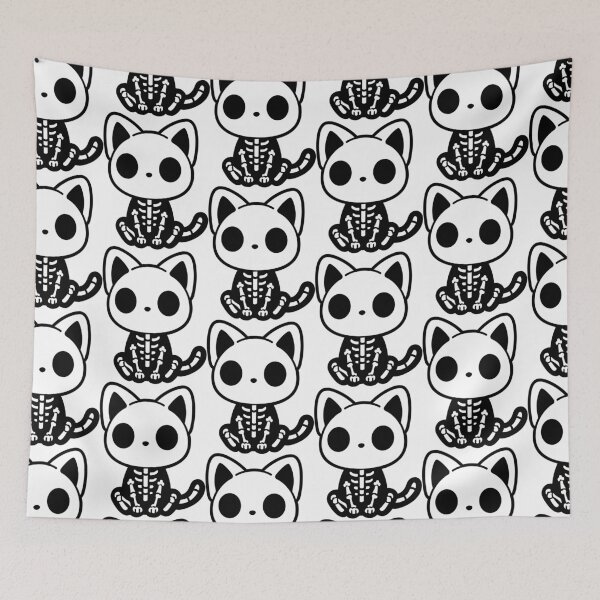 Item preview, Cute Skeleton Kitty designed and sold by Lucy2027.