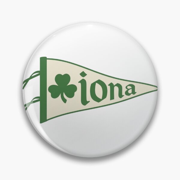 Item preview, Iona Shamrock Pennant designed and sold by Hungry Hungry  Buffalo.