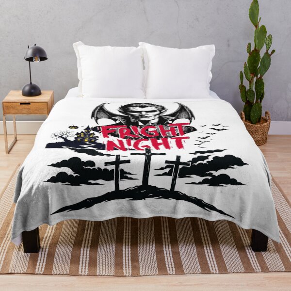 Item preview, Fright Night Vampire Shirt, Halloween Gift for Horror Fans, Funny Spooky Dracula Tee designed and sold by E20STUDIO.