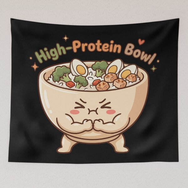 Item preview, High Protein Bowl designed and sold by JoseloRochaArt.