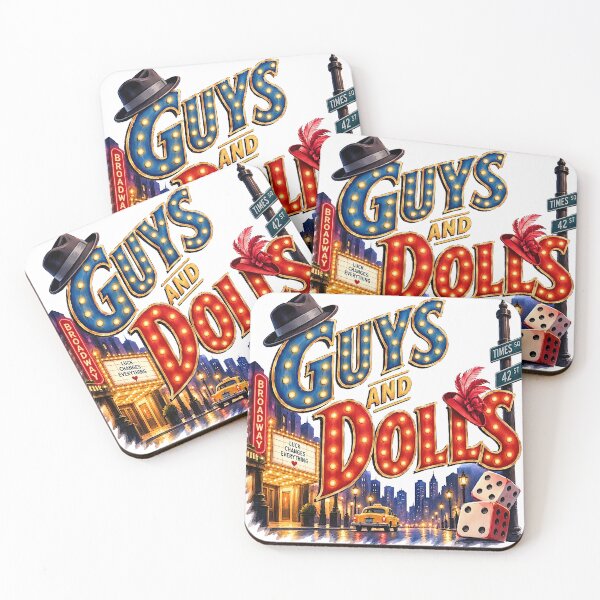 Item preview, Guys and Dolls the Musical designed and sold by Lyric Vault - Rock on.