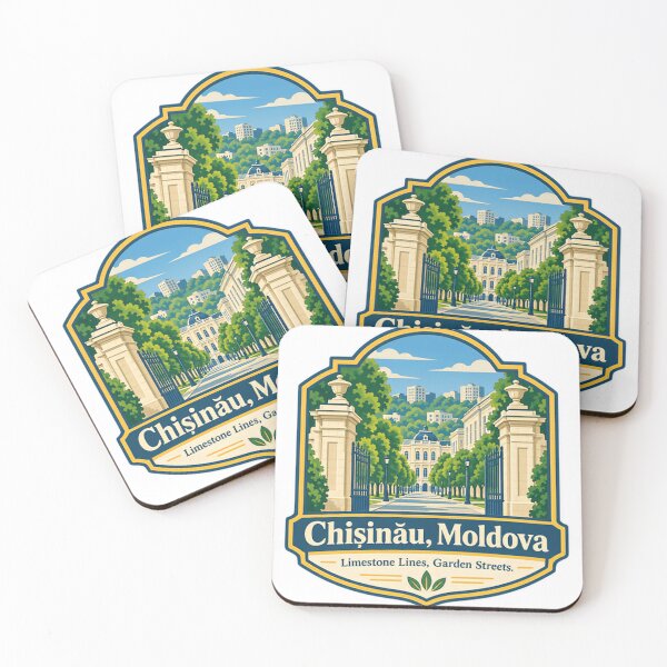 Item preview, Chişinău, Moldova Limestone Lines, Garden Streets City Pride Travel Souvenir designed and sold by SEEM-drawing.