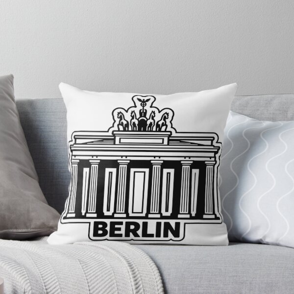 Item preview, Berlin Brandenburg Gate Landmark Silhouette Souvenir Design designed and sold by Kenzie & Co.