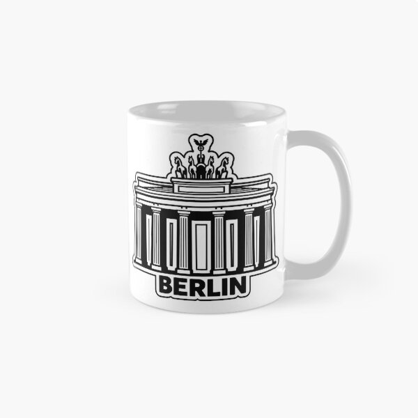 Item preview, Berlin Brandenburg Gate Landmark Silhouette Souvenir Design designed and sold by Kenzie & Co.