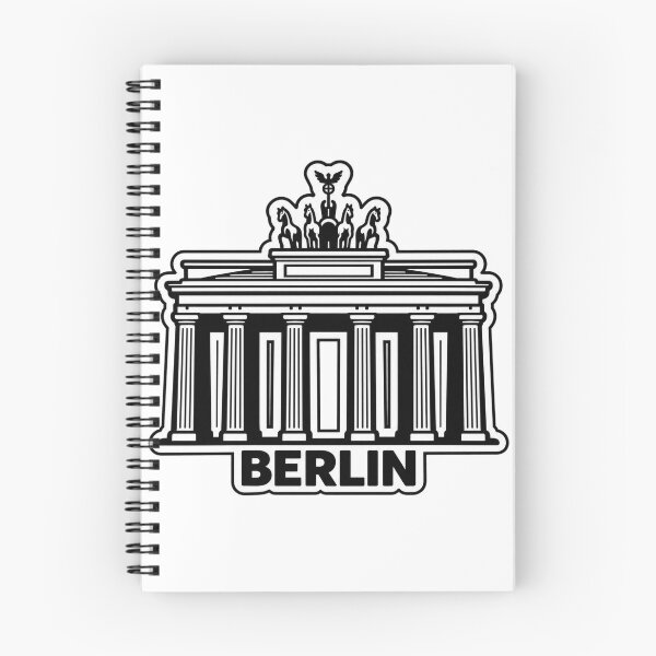Item preview, Berlin Brandenburg Gate Landmark Silhouette Souvenir Design designed and sold by Kenzie & Co.