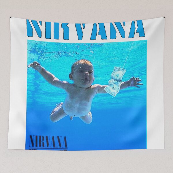 Item preview, Band Musik Rock Grunge Kurt Cobain Nirvana Vintage designed and sold by Skozr.