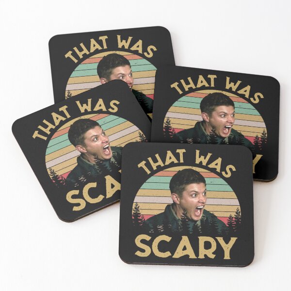 Item preview, dean winchester supernatural that was scary funny vintage retro designed and sold by MargueriteGilb.
