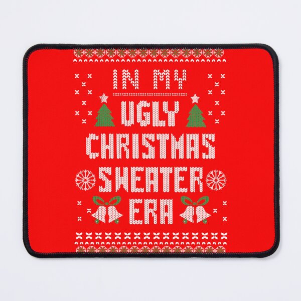 Item preview, In My Ugly Christmas Sweater Era retro knitted sweater design designed and sold by Jdawnink.