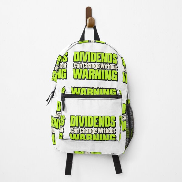 Item preview, Dividends Can Change Without Warning Bold Type designed and sold by Bikivuno.