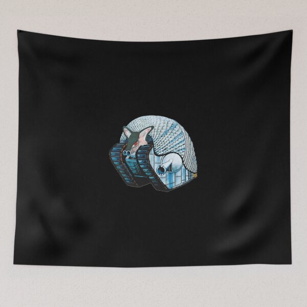 Item preview, Surreal Armadillo Tank Hybrid Creature Art designed and sold by BreckenChacon.