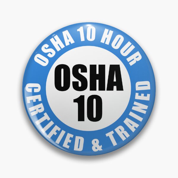 Item preview, OSHA 10 HOUR CERTIFIED & TRAINED designed and sold by fettedelavie.