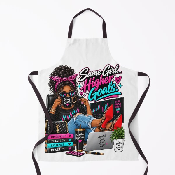 Item preview, Trader Chick-Same Girl Higher Goals-Option One- White Background  designed and sold by Trendi61.