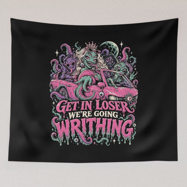 Item preview, Get In Loser, We’re Going Writhing – Eldritch Horror Road Trip designed and sold by ChickenFund.