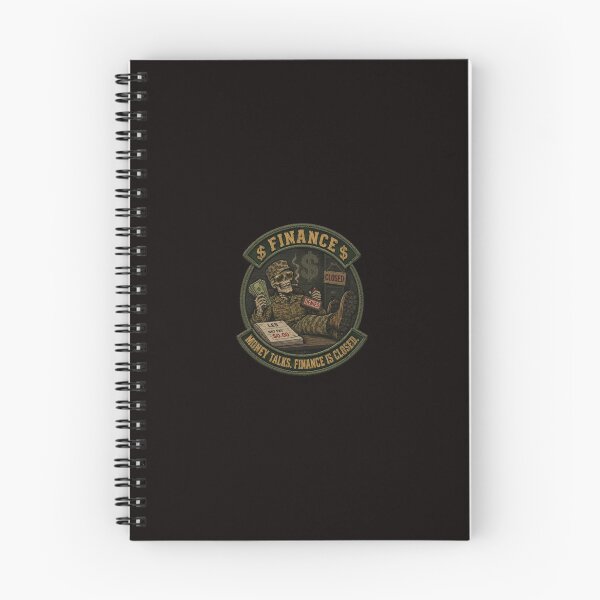 Item preview, Finance: Money Talks Finance Is Closed designed and sold by Uncle Bassy's Military Gear.
