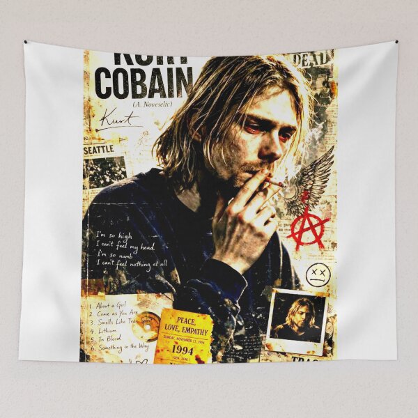 Item preview, Band Musik Rock Grunge Kurt Cobain Nirvana Vintage designed and sold by Skozr.