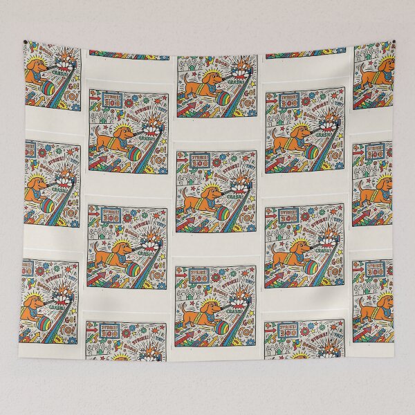 Item preview, Dachshund Bowling Champion designed and sold by PictoVibe.