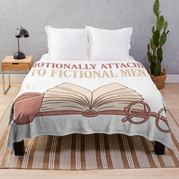 Item preview, Emotionally Attached to Fictional Men Bookish designed and sold by Odd-jack.