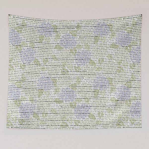Item preview, Mrs. Dalloway by Virginia Woolf - text & quotes designed and sold by Mister Mipsy.
