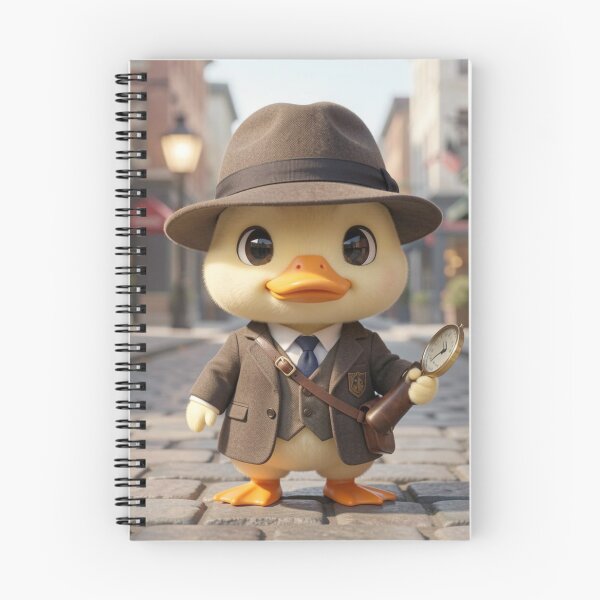 Item preview, Detective Duck Cute Adorable designed and sold by Creepy Princess Creations.