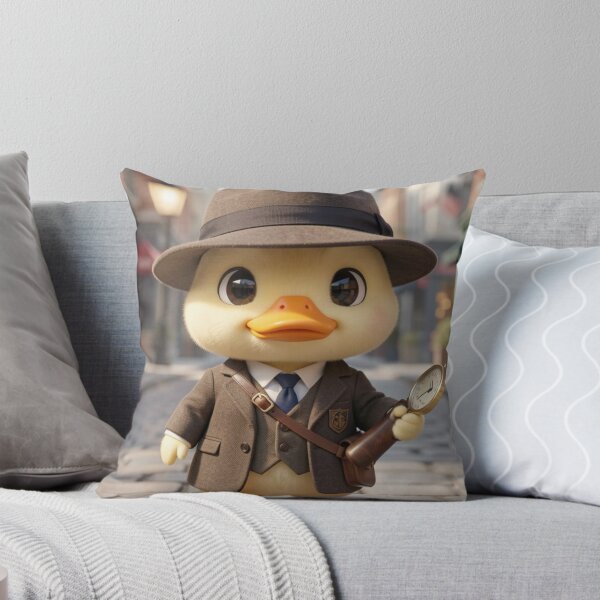 Item preview, Detective Duck Cute Adorable designed and sold by Creepy Princess Creations.