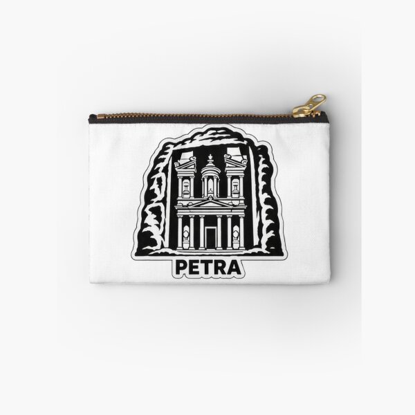 Item preview, Petra Al Khazneh Treasury Landmark Silhouette Souvenir Design designed and sold by Kenzie & Co.