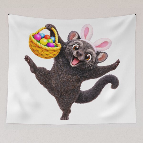 Item preview, Binturong Easter Basket designed and sold by Sillytoe.