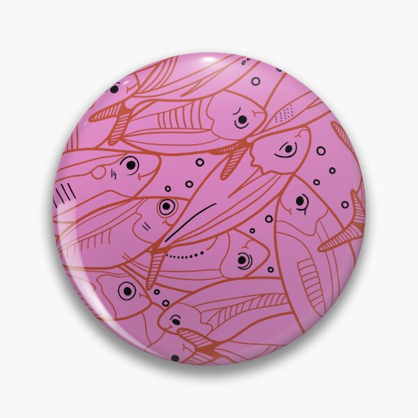 Artikelvorschau, Frischer Fang in Rosa und Orange entworfen und verkauft von Colorful Oddities.