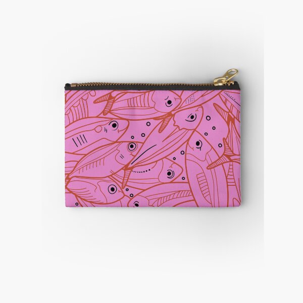 Item preview, Fresh Catch Pink and Orange designed and sold by Colorful Oddities.