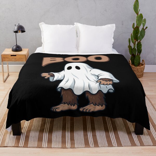 Item preview, Funny Halloween Bigfoot Ghost Boo. designed and sold by EunsooLee.