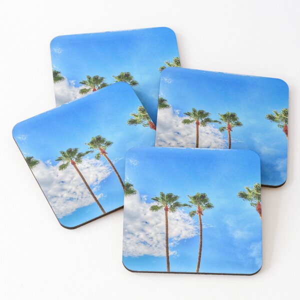 Item preview, Palm trees against a blue sky designed and sold by Tempraneo Photo.