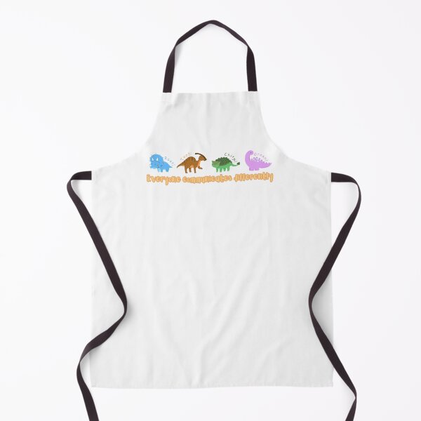 Item preview, Everyone Communicates Differently dinosaur sticker designed and sold by studiocean.